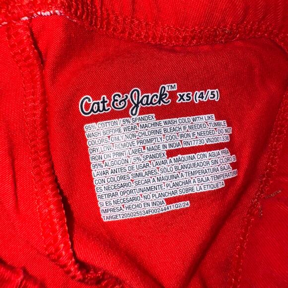 LOT of 2 Cat & Jack Girls XS (4/5) Leggings Everyday Playwear Casual School Soft - Picture 6 of 6